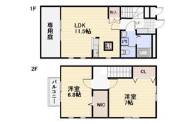 dolceⅠの間取り画像