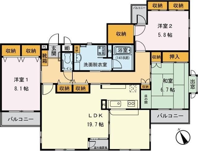 間取図