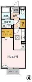 ラ フォーレ幸心 Aの間取り画像