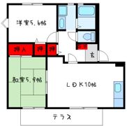 ブラウンヒルズ東山Cの間取り画像