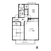 ラフィーネすみれの間取り画像