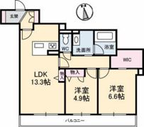 シャーメゾンサンフォレスト B棟の間取り画像