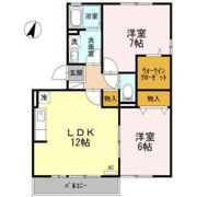 クレール友松の間取り画像