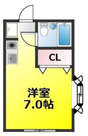 メゾングレースの間取り画像