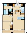 浜松町WORLD TOWER RESIDENCEの間取り画像