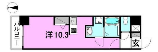 Mayfair千舟通Premiumの間取り画像