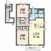 グランドソレイユBの間取り画像
