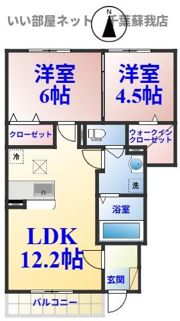 ベイヒルズの間取り画像