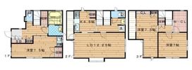 朝霞市仲町2丁目戸建の間取り画像