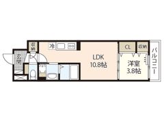 シエスタ河原町の間取り画像
