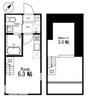ハーミットクラブハウス新杉田A棟の間取り画像