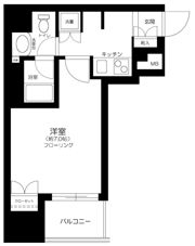 グラーサ銀座イーストの間取り画像