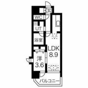 NORTH VILLAGE 伍番館の間取り画像