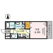 パークサイドメゾン新梅田の間取り画像