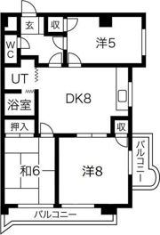 グリーンハイツ大森苑の間取り画像