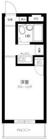 スカイコート新宿第7の間取り画像