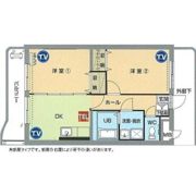 スカイマンションEの間取り画像