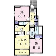 フレーズ有明 Aの間取り画像