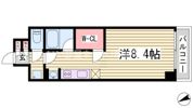 アスヴェル神戸元町海岸通の間取り画像