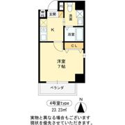 ラ・フォーレ松ヶ枝町Ⅰの間取り画像