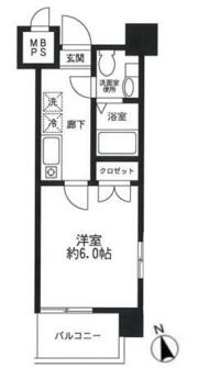 ドゥーエ川口の間取り画像