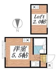 エステート西横浜の間取り画像