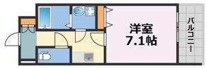 シャルールメゾン桃谷の間取り画像