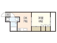 フローラ京橋の間取り画像
