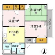 セジュールKEI A／B棟 Bの間取り画像