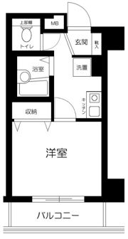 プレール九段の間取り画像