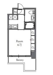 Totsu Residence Shibaの間取り画像