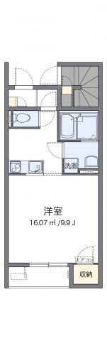 レオネクストすこやかの間取り画像