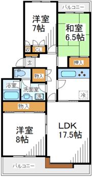 PLENDY東船橋の間取り画像
