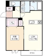 アーバンコートミタカの間取り画像