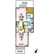 メゾン ド プレジールの間取り画像