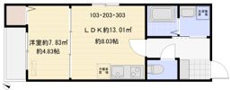 ラ・ヴィータの間取り画像
