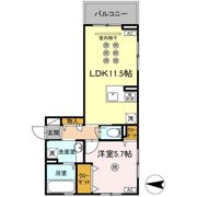 アクアフェリーチェ B棟の間取り画像
