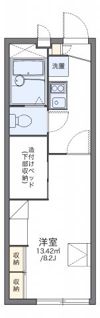 レオパレスひだまりの丘 鹿島の間取り画像