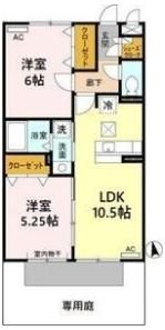 D’room京命の間取り画像