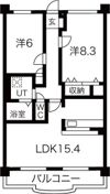 ホリーステージ城山の間取り画像