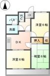 ハイツ新都田の間取り画像