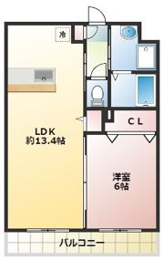 ヴァンヴェール セレクトの間取り画像