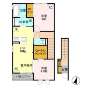 グラッツェの間取り画像
