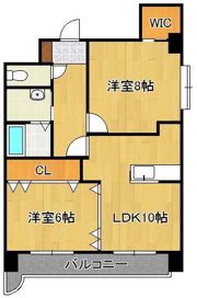 ユリシーズKの間取り画像