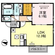 エスペランス Ⅱの間取り画像