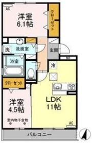 Dーroom Glanzの間取り画像