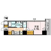 リヴィエール北梅田の間取り画像