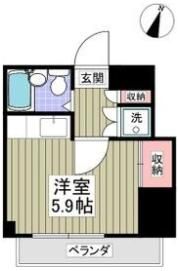 ホワイトパレス文京町の間取り画像