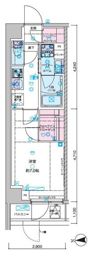 セジョリ池袋本町の間取り画像