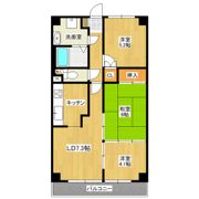 ファーストステージつくば荒川沖 212号室の間取り画像